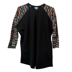 LuLaRoe Geometric‎ Pattern Size Medium polyester/spandex Preppy Casual Comfy